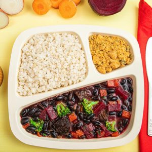 Healthy Feijoada with Rice, Farofa and Kale 300g